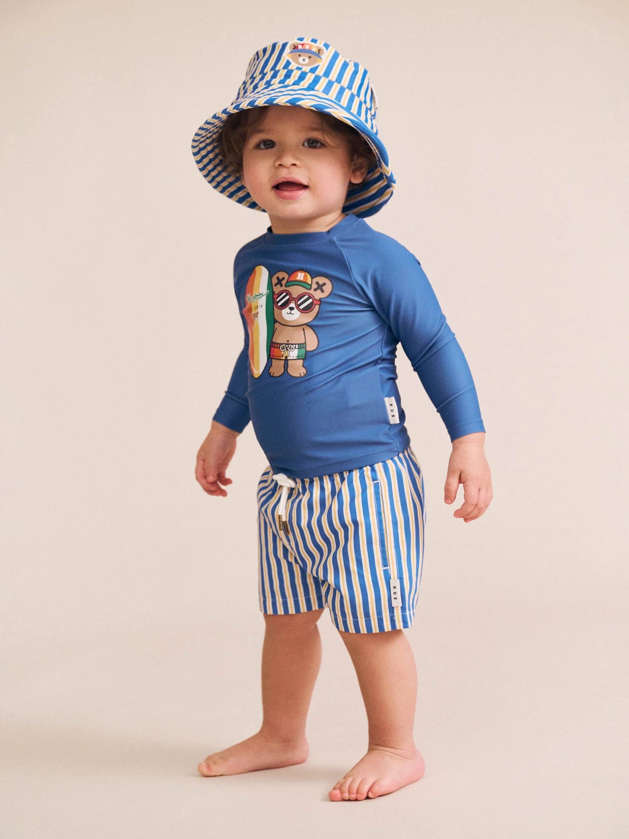 Beach Hux Stripe Swimhat - Image 6