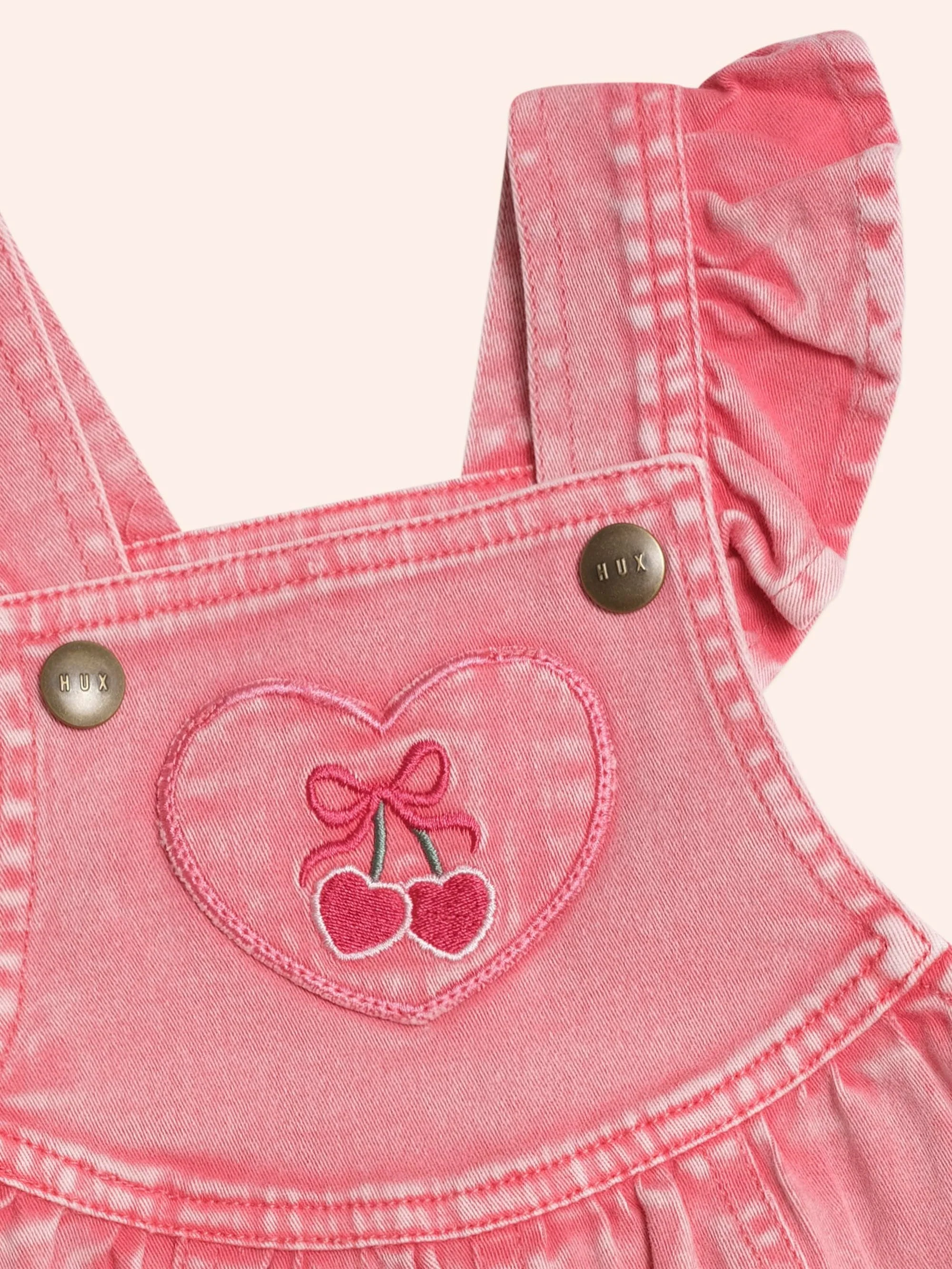 Cherry Heart Vintage Overalls - Image 4