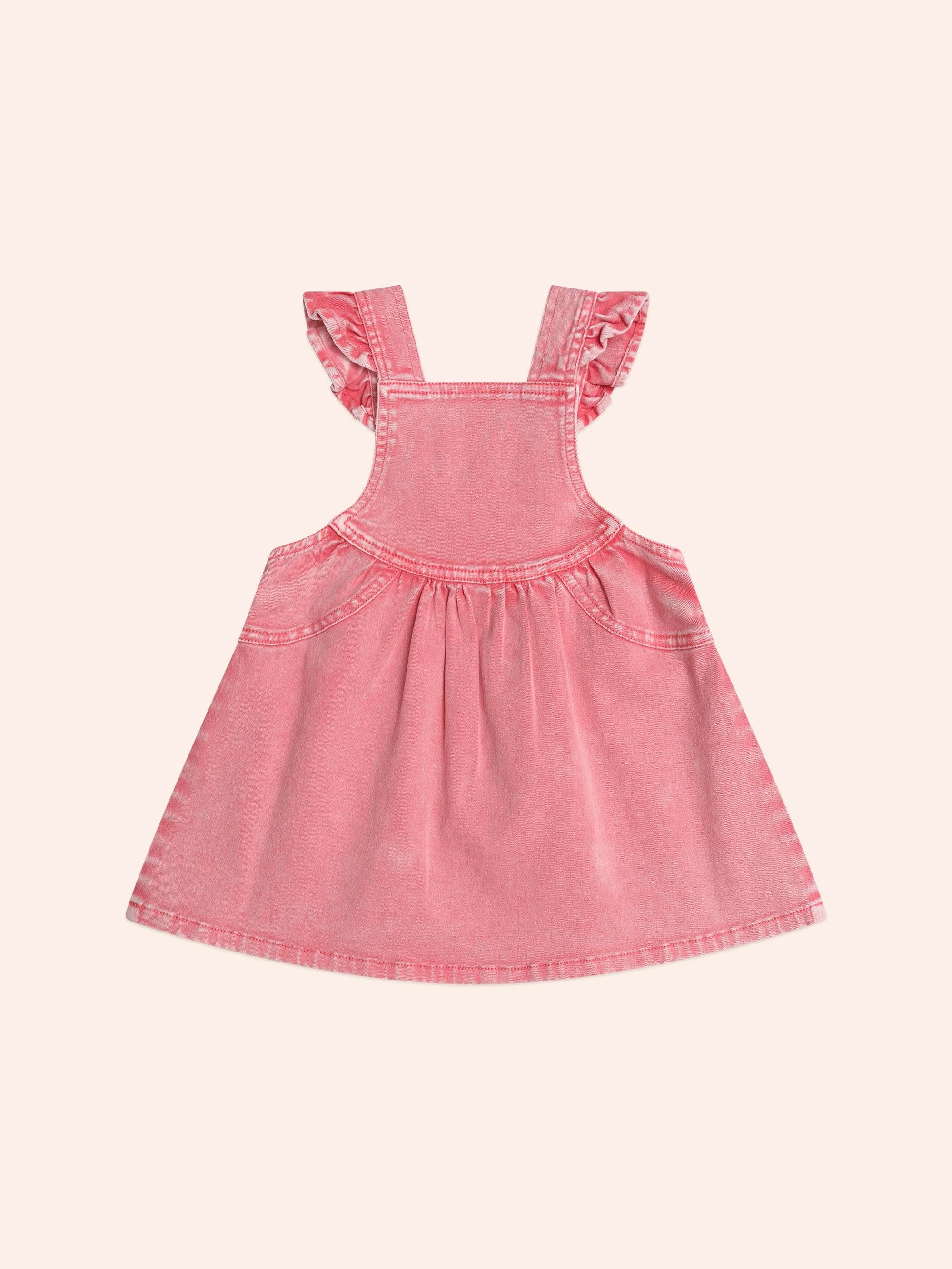 Cherry Heart Vintage Pinafore Dress - Image 3