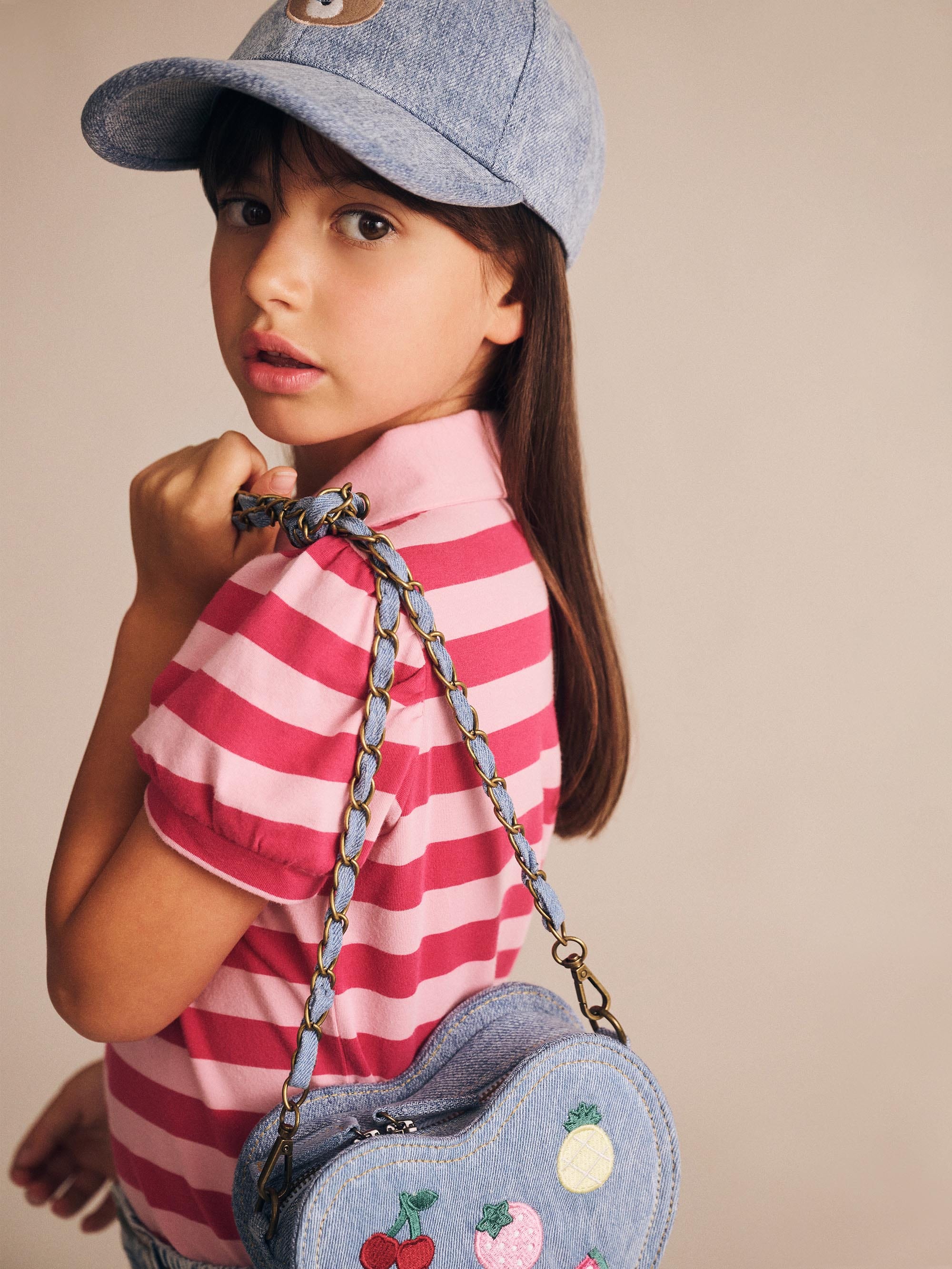 Cherry Pie Puff Sleeve Polo Tee - Image 6