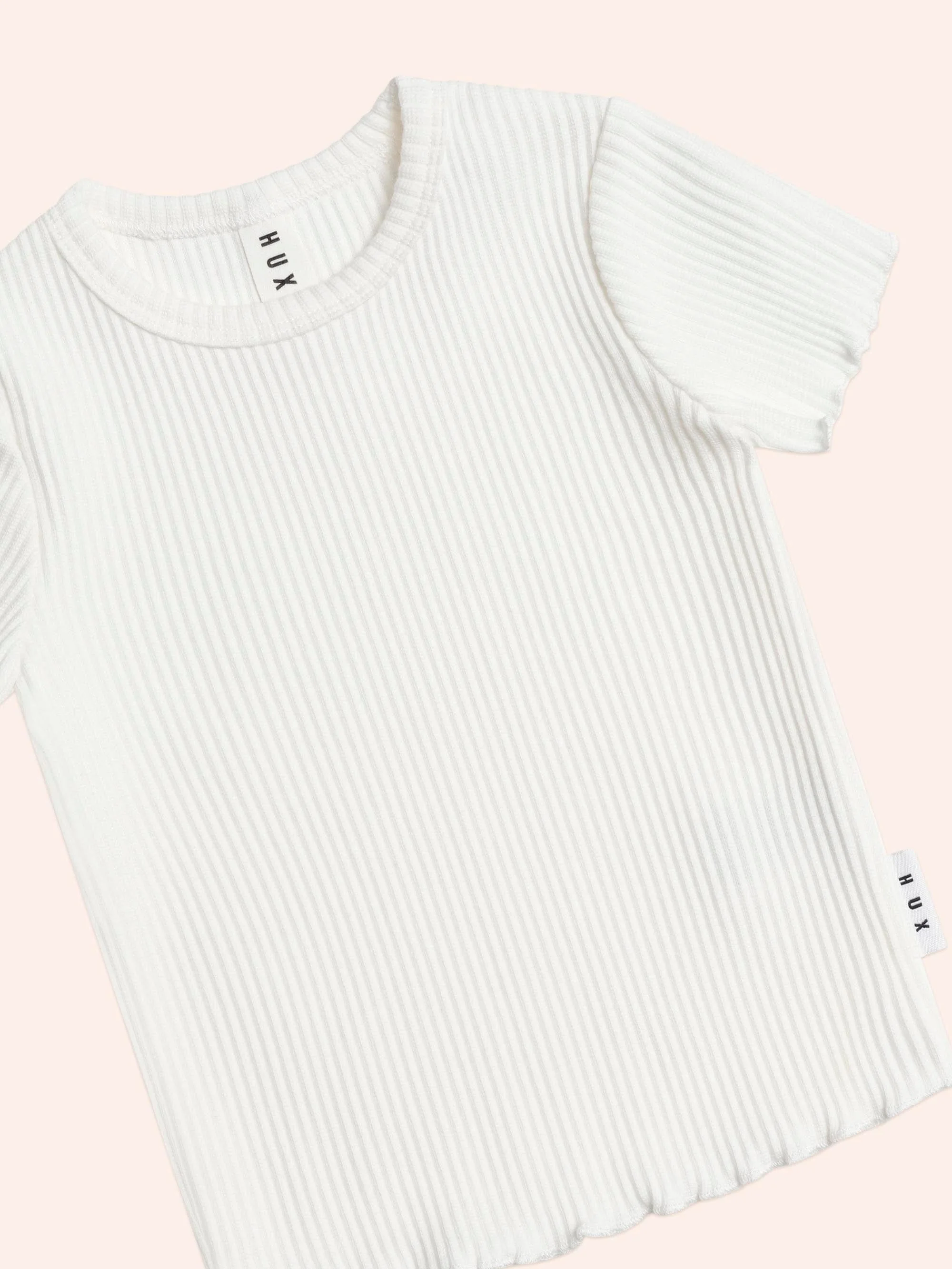 Classic Almond Milk Rib Tee - Image 4