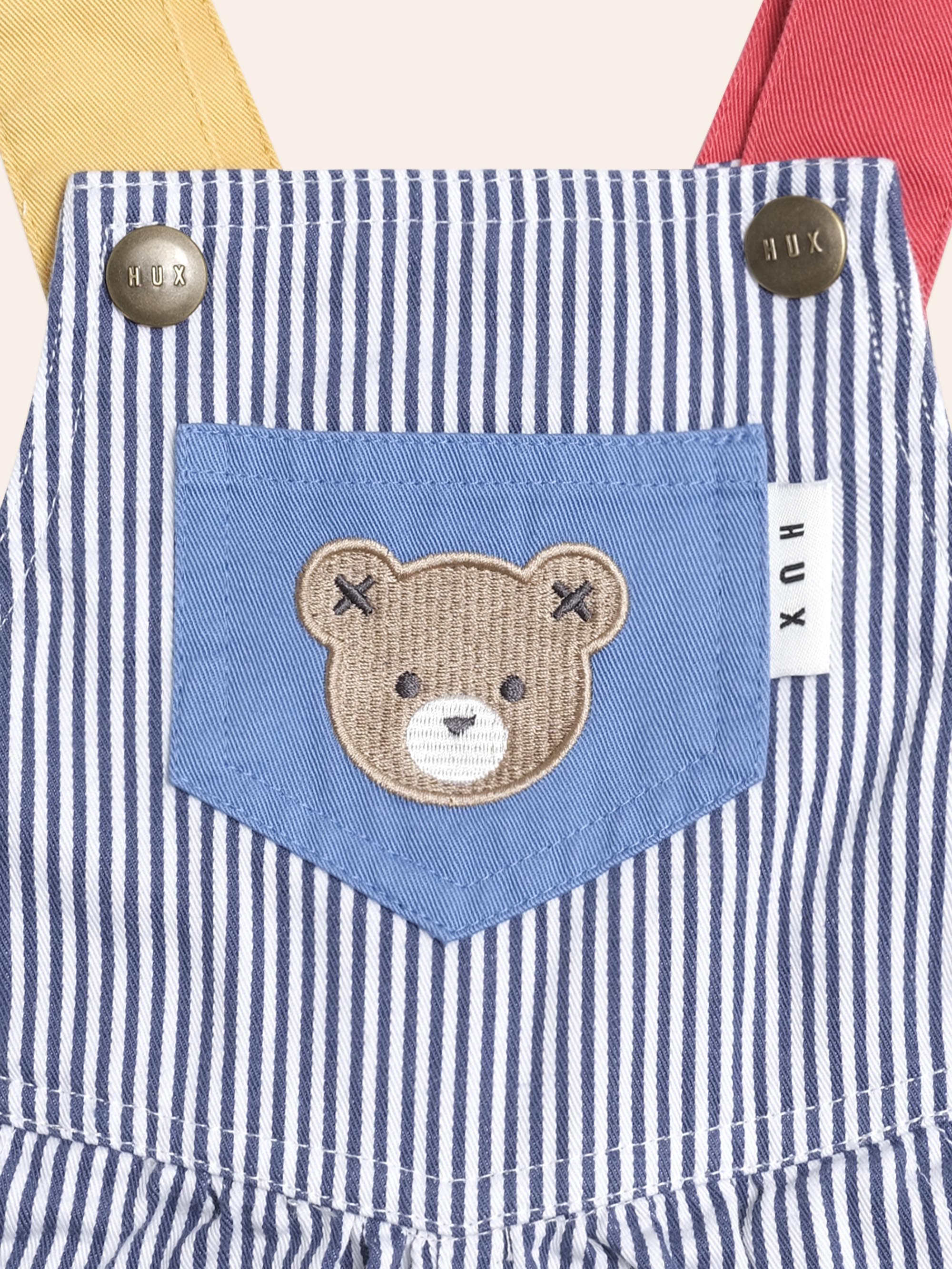 Classic Stripe Short Overalls - Image 4