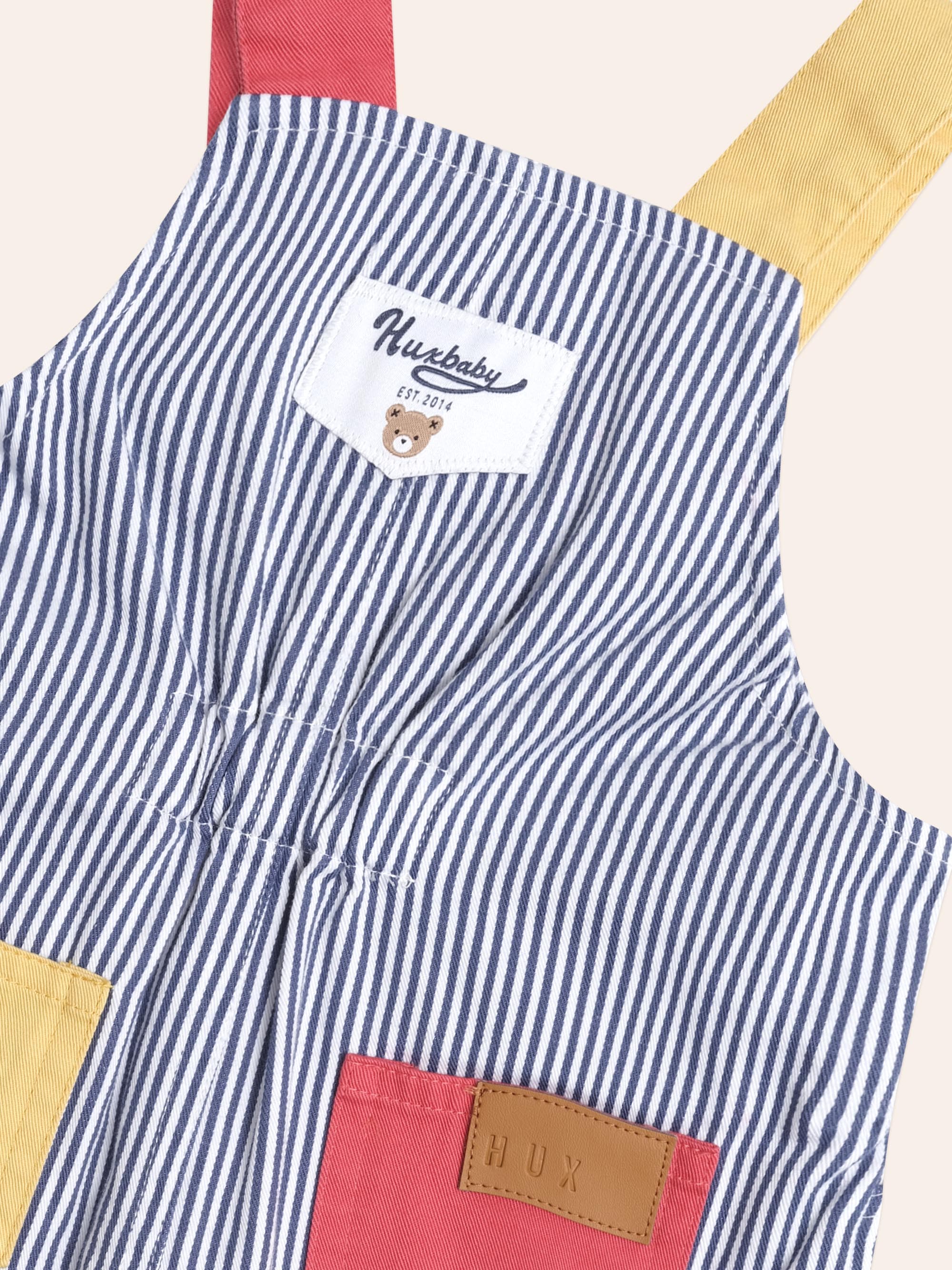 Classic Stripe Short Overalls - Image 5