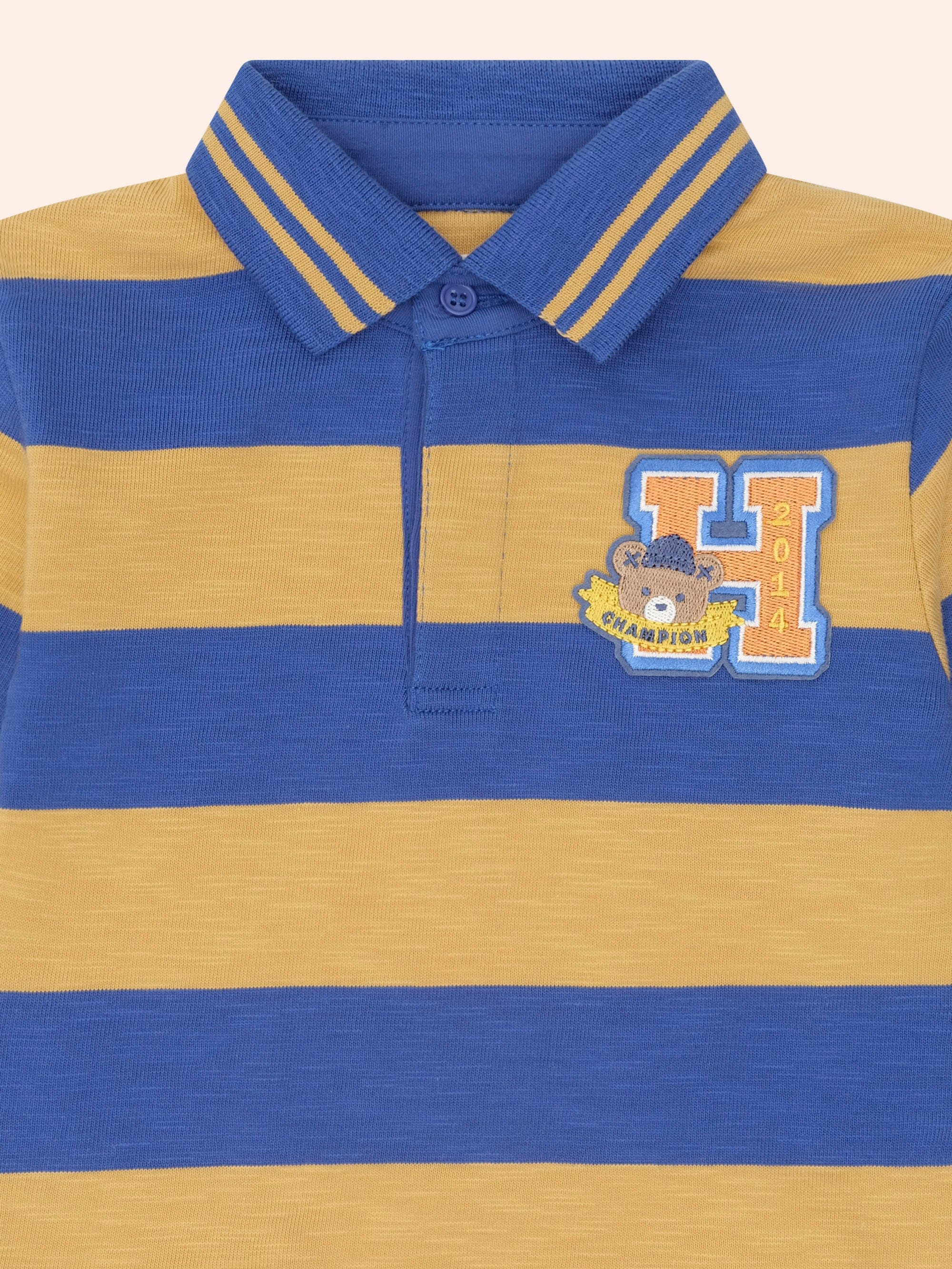 Collegiate Hux Stripe Rugby - Image 3