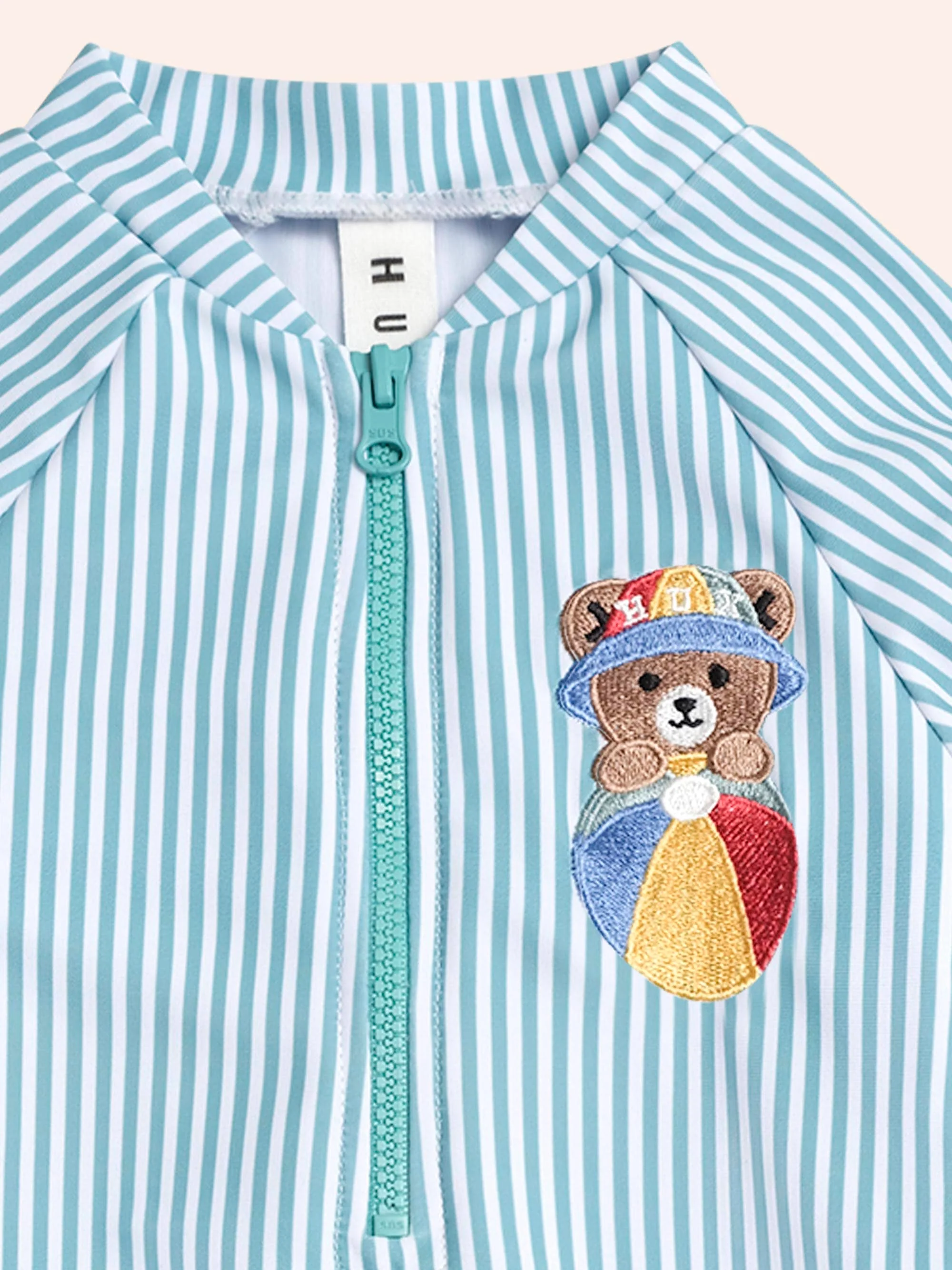 Huxbear Stripe Swimsuit Shortie - Image 4