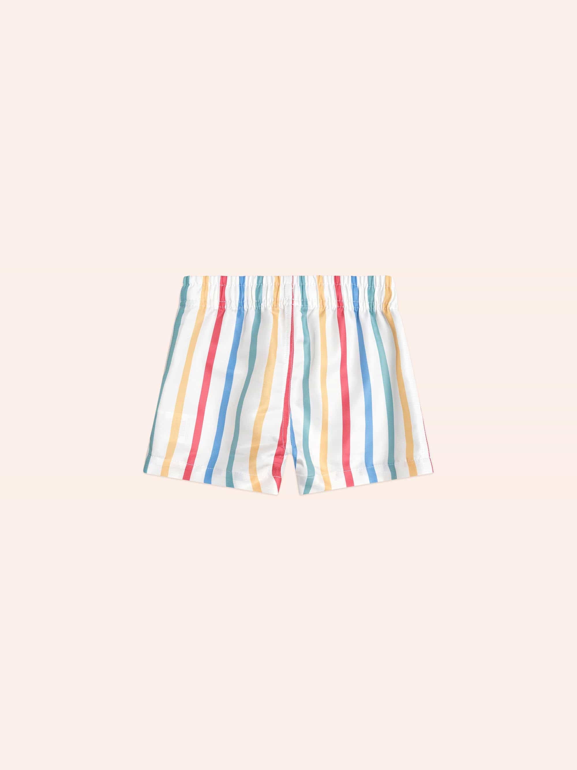 Huxbear Stripey Swim Shorts - Image 3