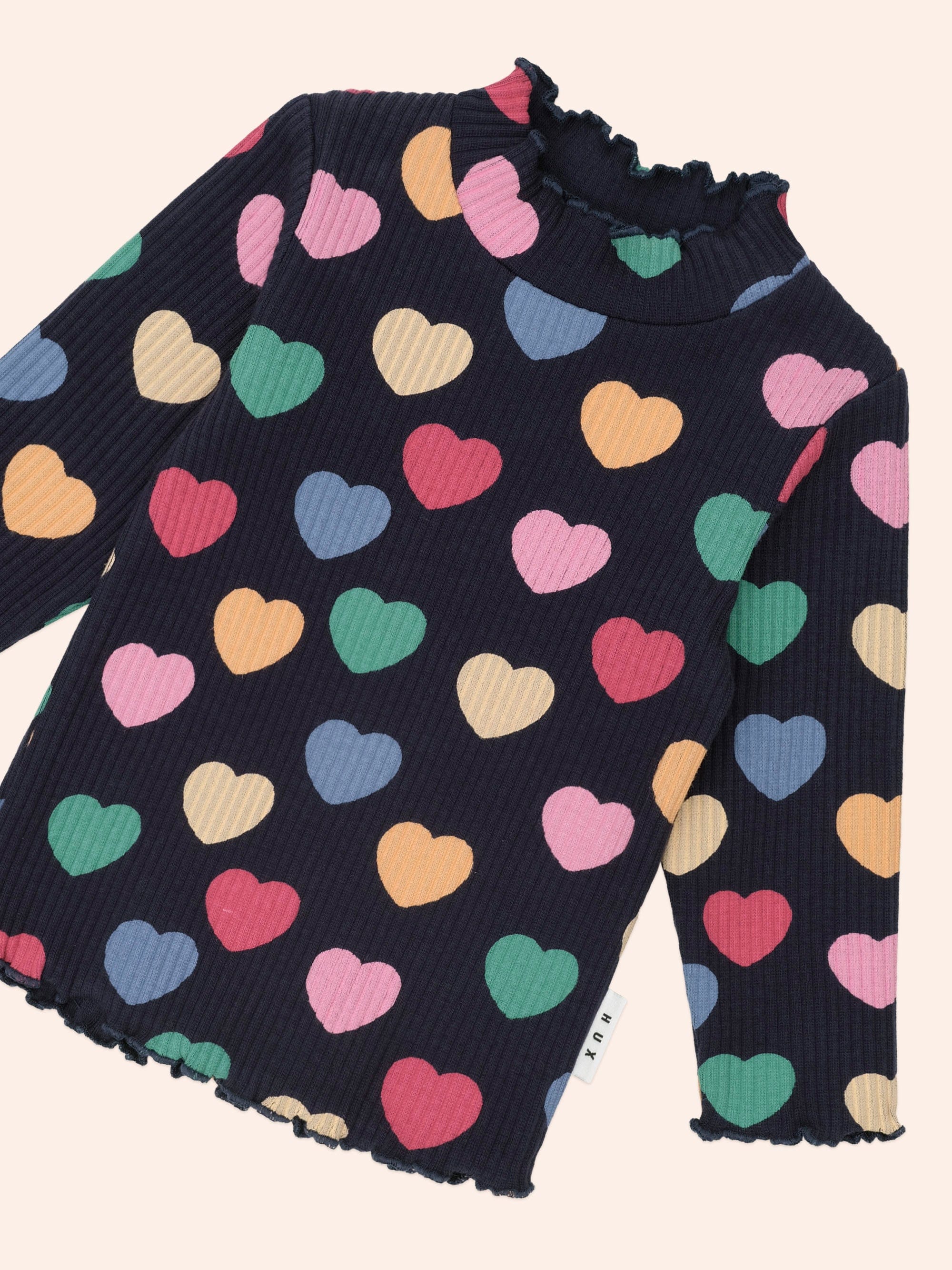 Multi Hearts Rib Skivvy - Image 3