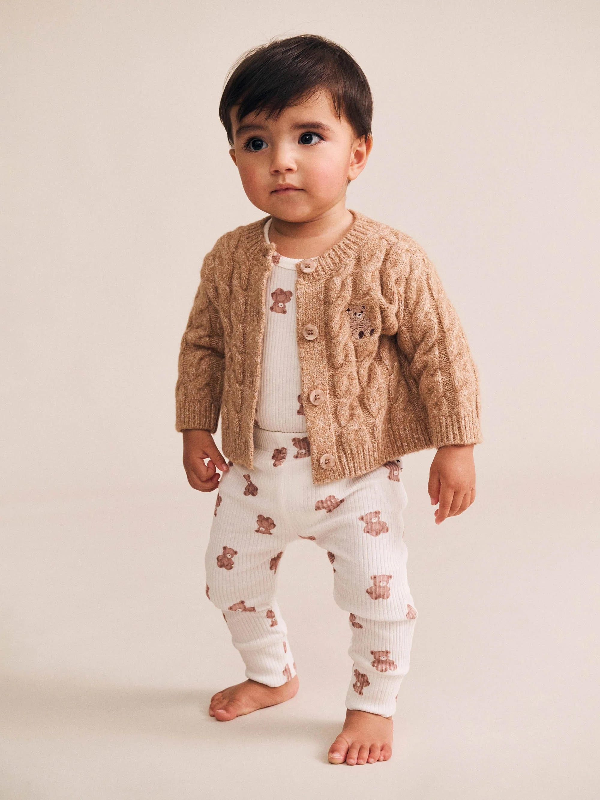 My First Hux Newborn Knit Cardi - Image 5