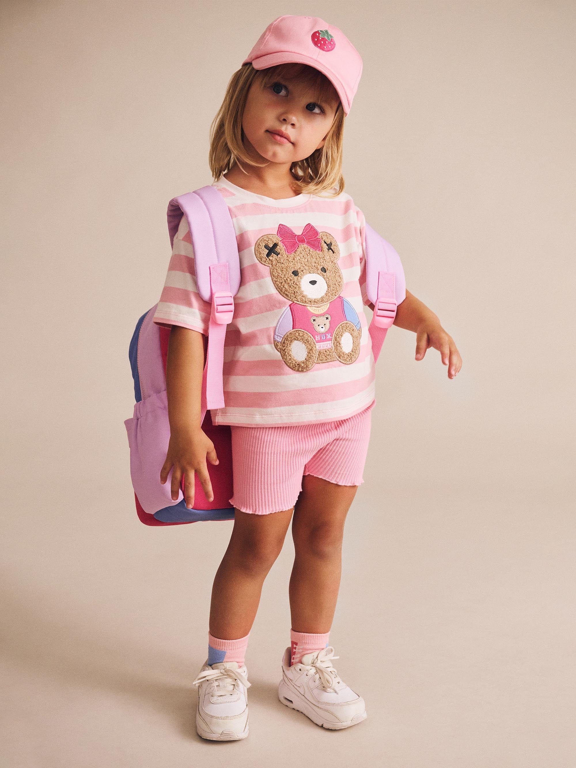 Pink Rib Bike Shortie - Image 5