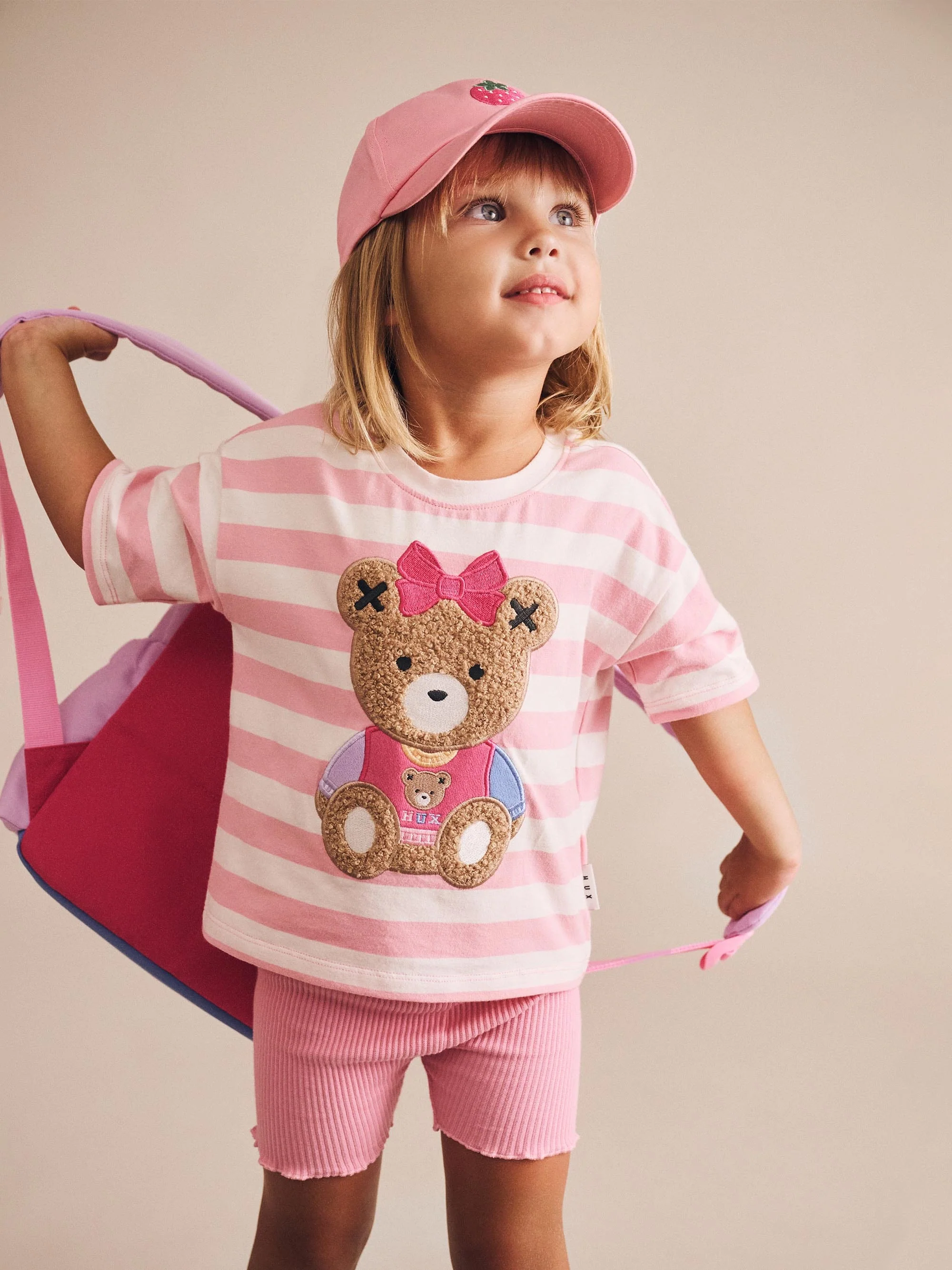 Pink Rib Bike Shortie - Image 6