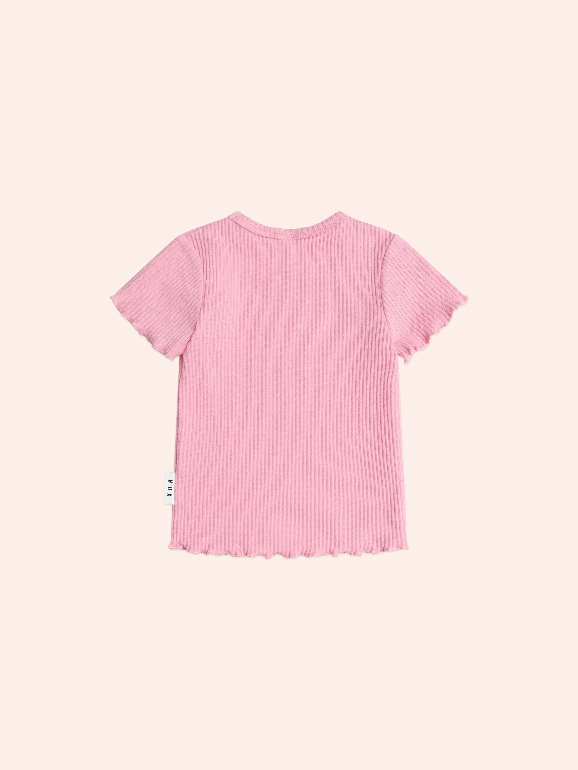 Pink Rib Tee - Image 3