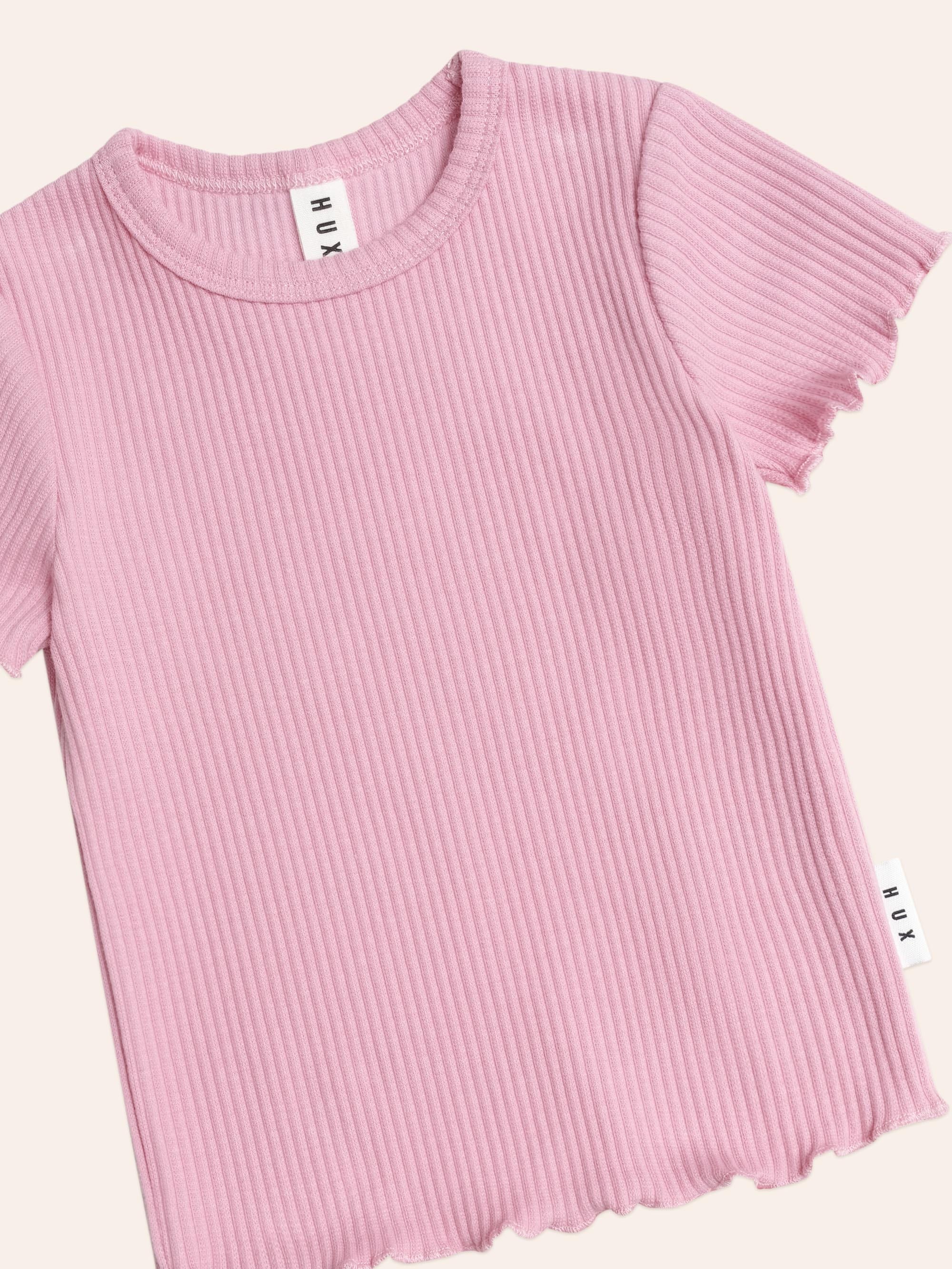 Pink Rib Tee - Image 4