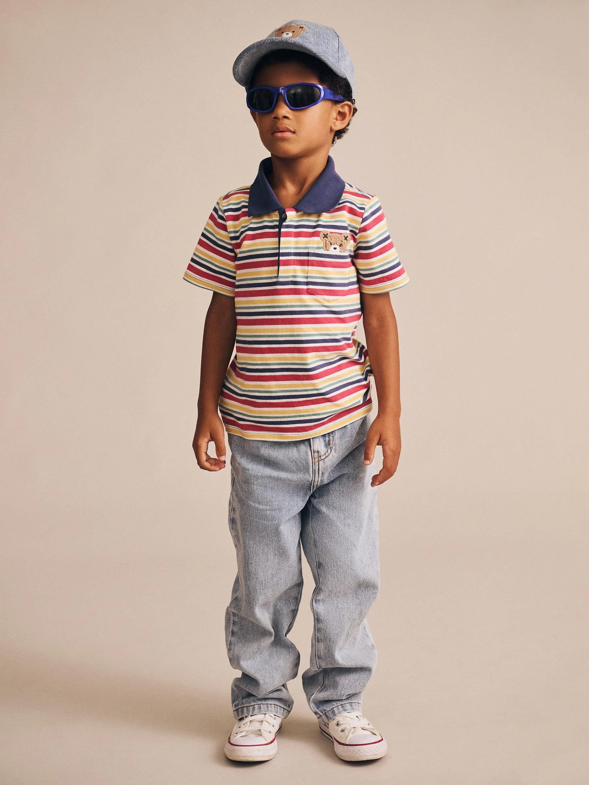 Polo Tee Vintage Stripe - Image 5