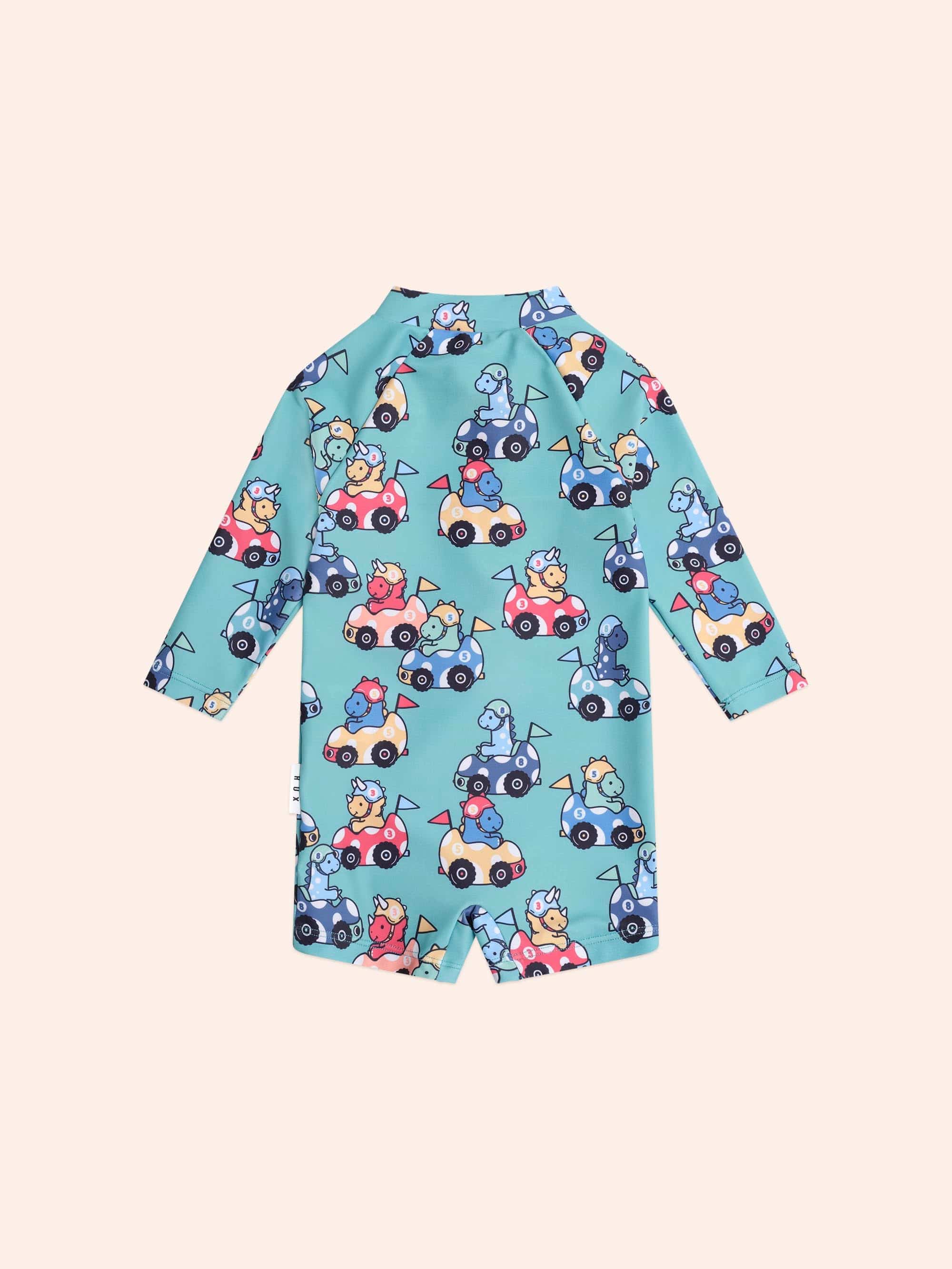 Racer Dino Swimsuit Shortie - Image 3