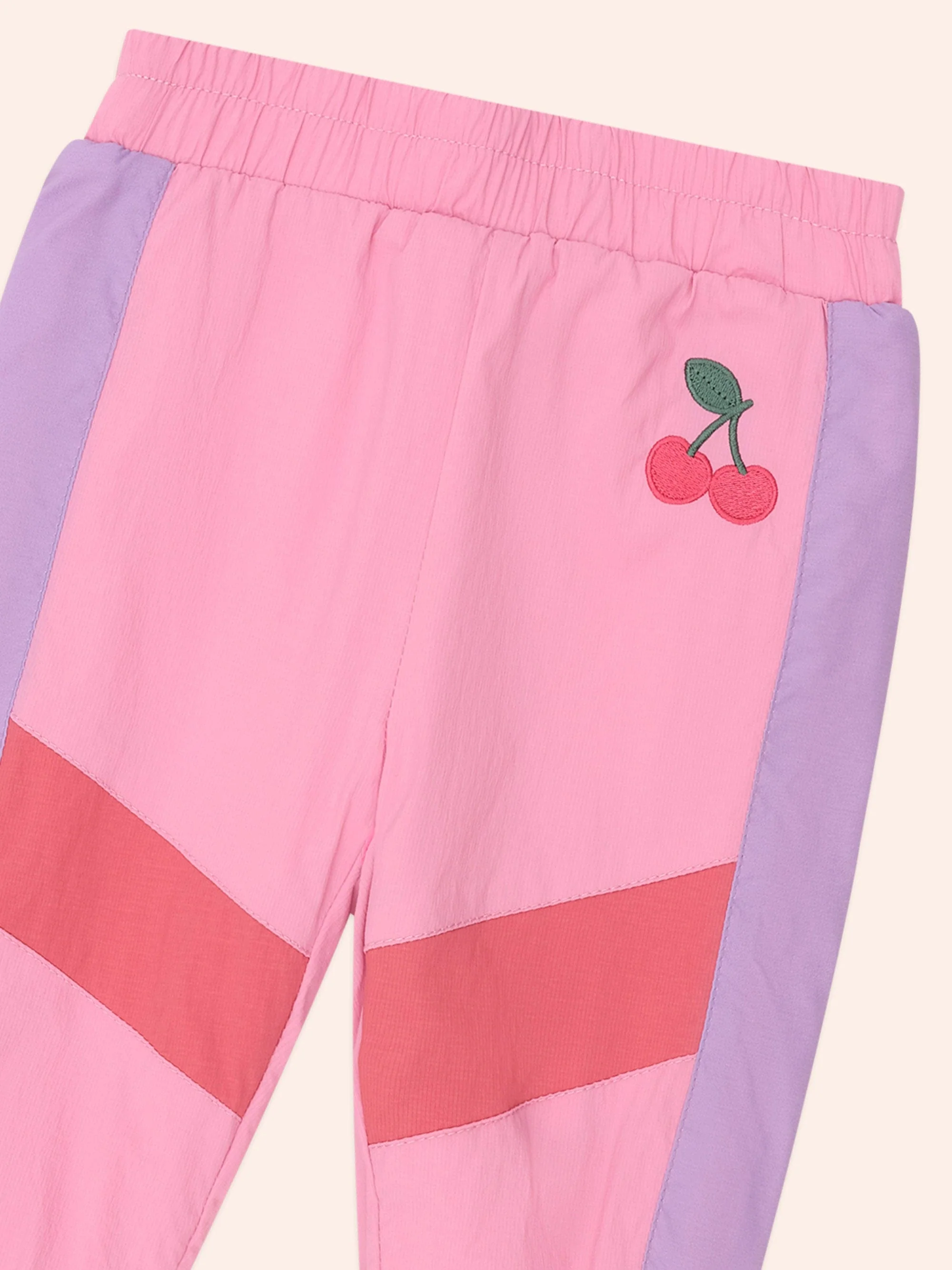 Retro Cherry Spliced Trackpant - Image 3