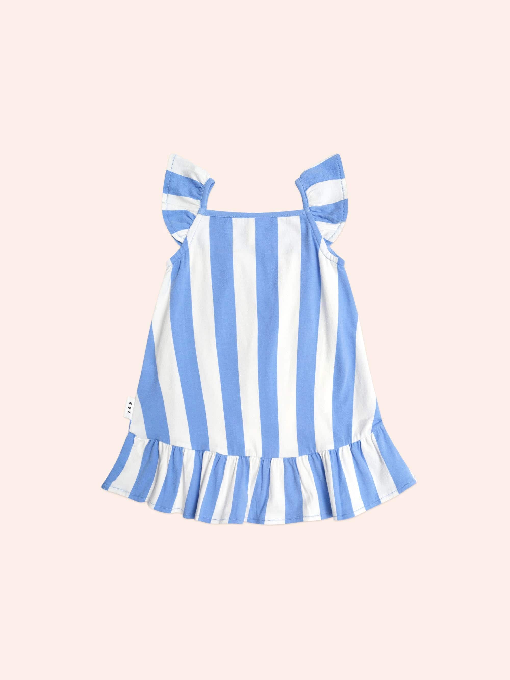 Seaside Cherry Stripe Dress - Image 3