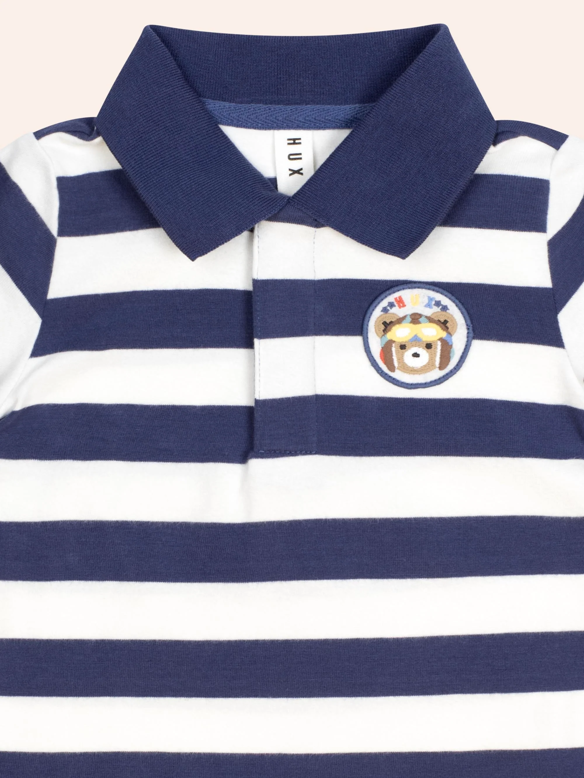 Stripe Polo Tee - Image 4