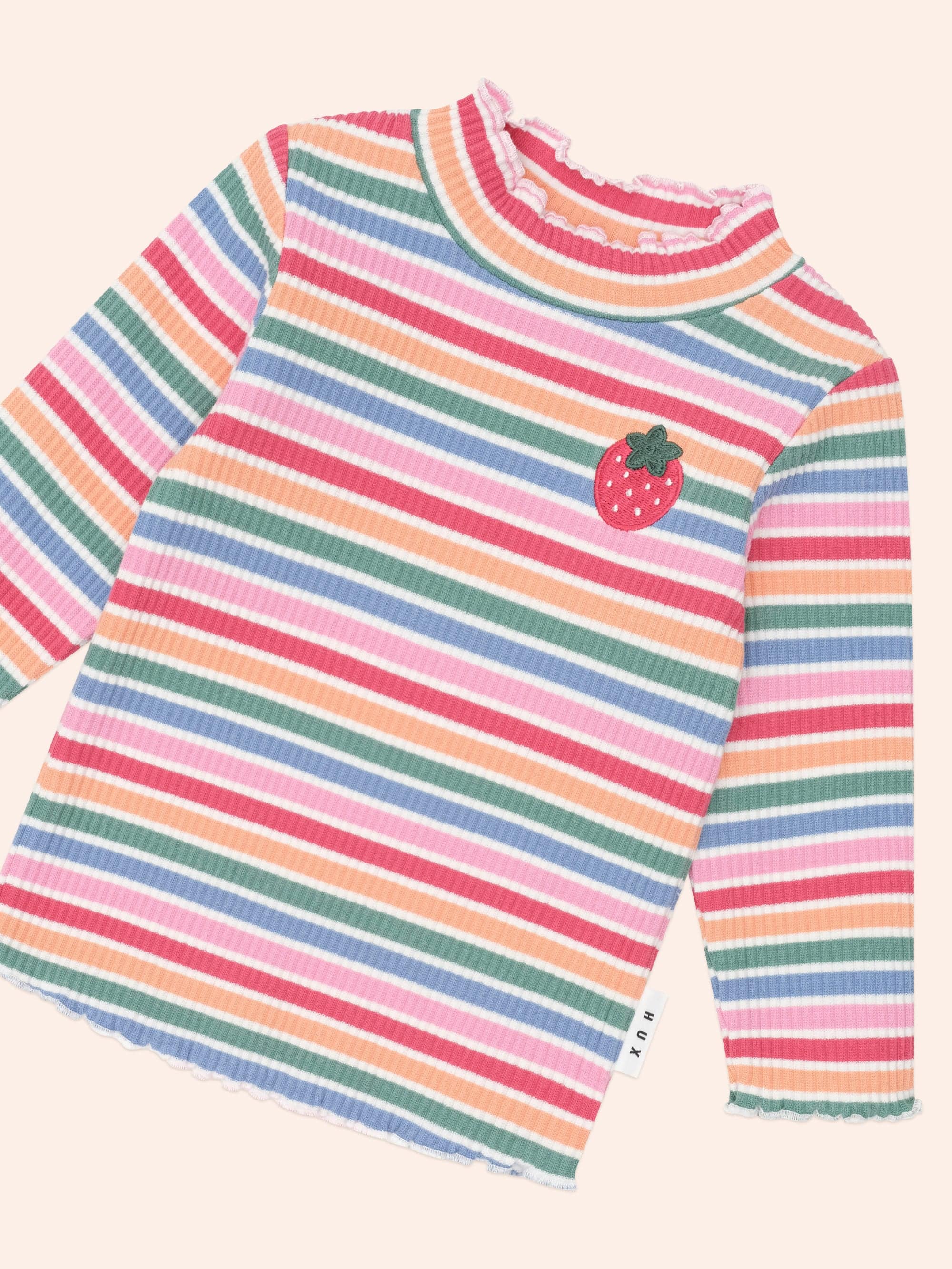Tutti Frutti Stripe Rib Skivvy - Image 4