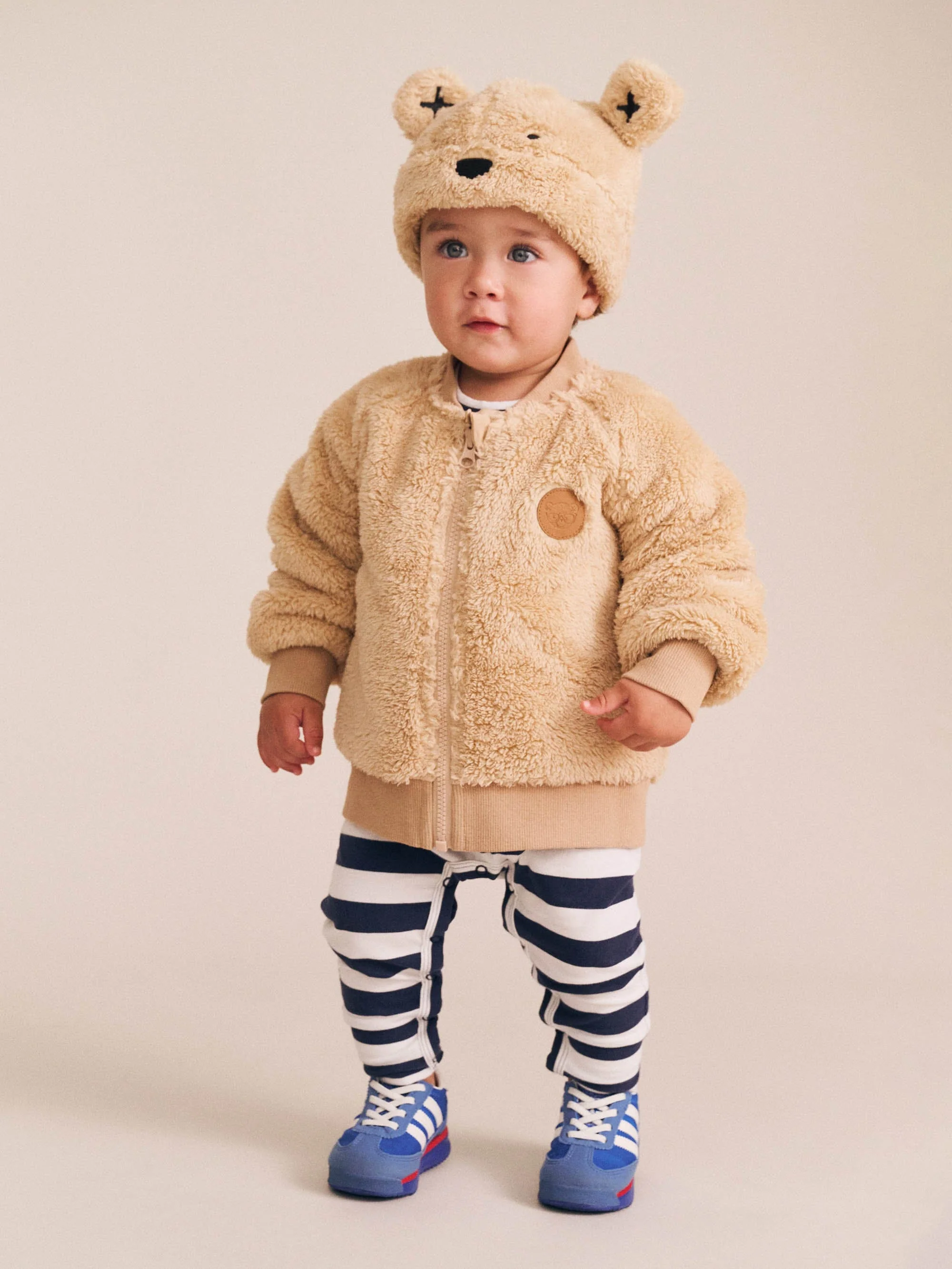 Varsity Hux Fur Jacket - Image 5