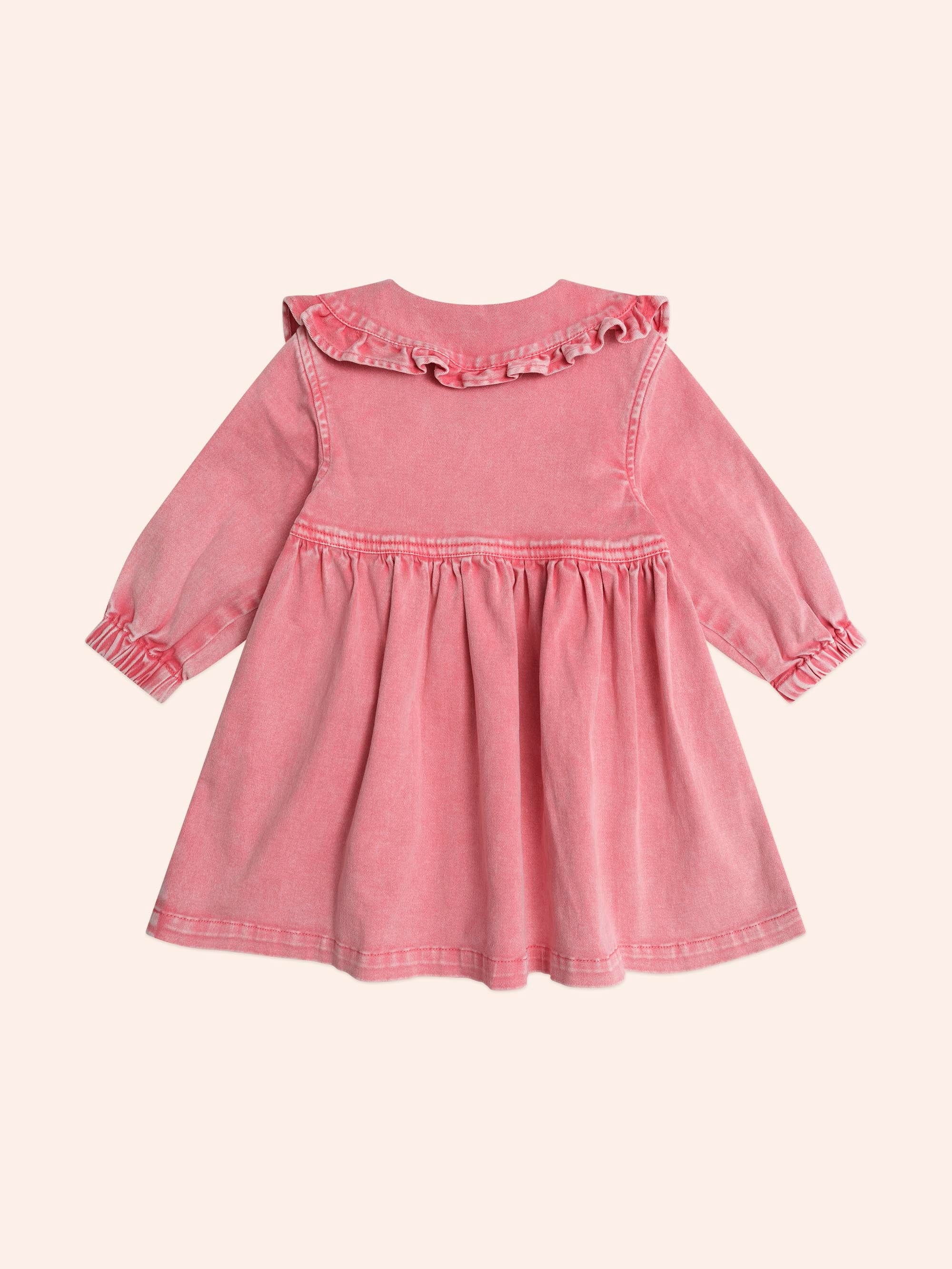 Vintage Floral Collar Dress - Image 3